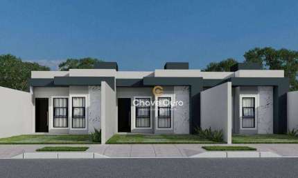 Casa na planta com 2 dormitórios à venda, 52 m² por R$ 260.000 - Interlagos - Cascavel/PR