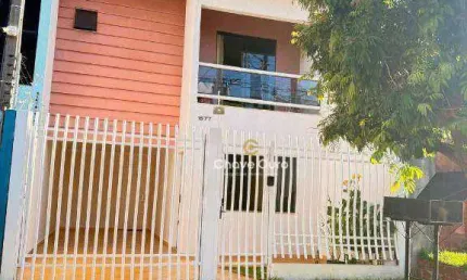 Sobrado com 1 suíte + 2 dormitórios à venda, 128 m² por r$ 650.000 - centro - cascavel/pr