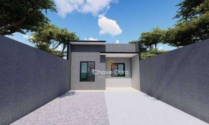 Casa com entrada parcelada - 2 dormitórios à venda, 50 m² por R$ 260.000 - Ecopark - Cascavel/PR