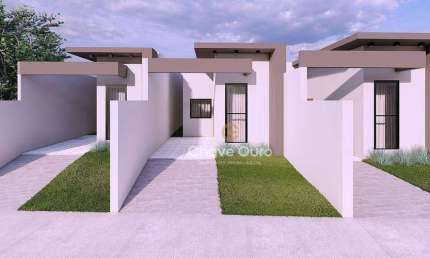Casa com 2 dormitórios à venda, 62 m² por R$ 295.000 -Coopagro / Jd. Gualtiere- Toledo/PR