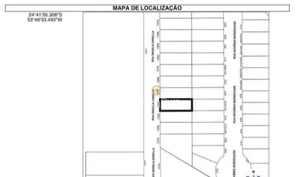 Terreno à venda, 275 m² por R$ 180.000,00 - Jardim Coopagro - Toledo/PR