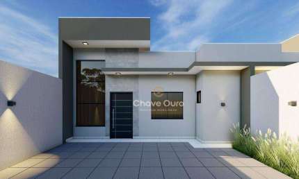 Casa com 3 dormitórios à venda, 85 m² por R$ 589.000,00 - Tropical IV - Cascavel/PR