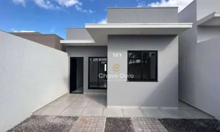 Casa com 2 dormitórios à venda, 61 m² por r$ 315.000,00 - 14 de novembro - cascavel/pr