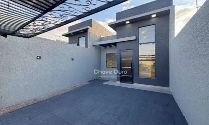 Casa com 3 dormitórios(sendo 1 Suíte) à venda, 73 m² por R$ 380.000 - Florais do Parana - Cascavel/PR