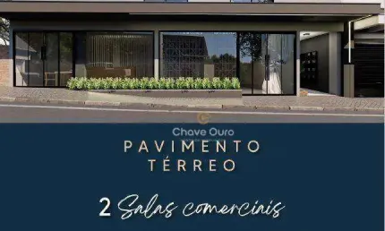 Sala à venda, 72 m² por r$ 490.000 - vila industrial - toledo/pr