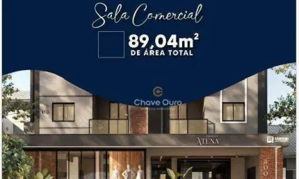 Sala à venda, 89 m² por r$ 510.000 - jardim gisela - toledo/pr