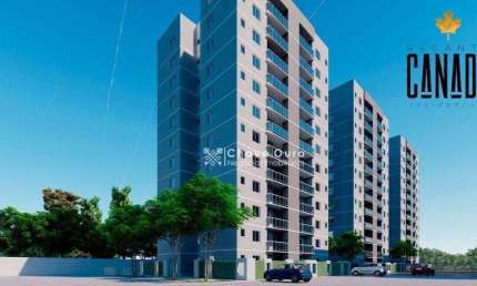 Apartamento com 2 dormitórios à venda, Canadá - Cascavel/PR
