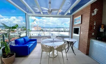 Cobertura com 3 quartos à venda na Avenida Patrício Caldeira de Andrade, 348, Abraão, Florianópolis por R$ 1.800.000