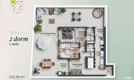 Apartamento com 2 quartos à venda na Rua Afonso Pena, 603, Estreito, Florianópolis por R$ 1.300.000