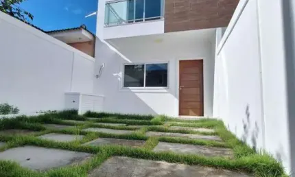 Casa para venda em macaé, vale das palmeiras, 3 dormitórios, 1 suíte, 2 banheiros, 1 vaga