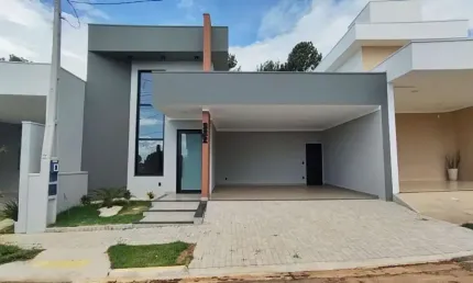 Casa em condomínio fechado com 3 quartos à venda na Avenida Pedro Muszkat, Água Vermelha, São Carlos