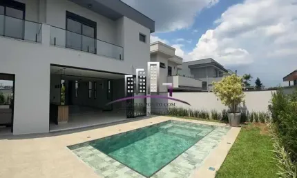 Casa alto padrão em loteamento residencial arborais, campinas/sp