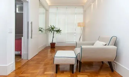 Apartamento para venda com 100 metros quadrados com 3 quartos em leme - rio de janeiro - rj