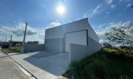 Locação galpão novo e amplo de 180m² ideal para sua empresa! - ilhota/sc