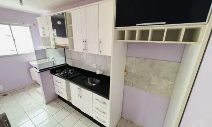 Apartamento semi mobiliado para locação no bairro progresso.