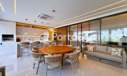 Casa em condomínio fechado com 3 quartos à venda na Chosso Okanobo, 1998, Quinta do Lago Residence, São José do Rio Preto por R$ 2.500.000