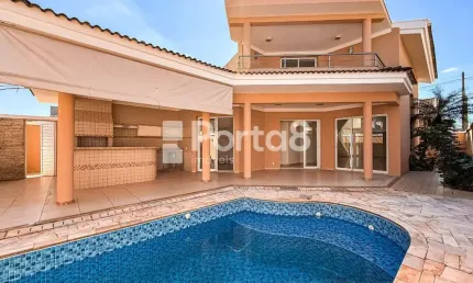 Casa em condomínio fechado com 4 quartos para alugar na minerva izar jales, 2009, parque residencial damha vi, são josé do rio preto por r$ 8.500