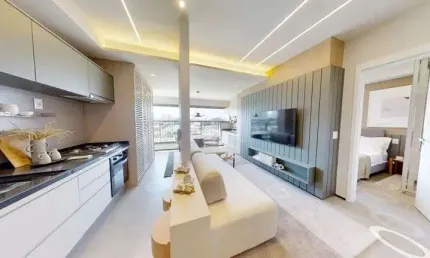 Apartamento à venda, 2 dormitórios com suíte e 1 vaga