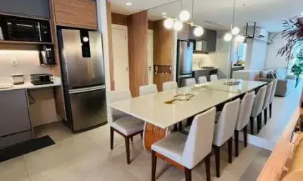 Apartamento a venda no Brooklin 3 Suítes com 2 Vagas