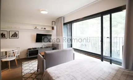 Apartamento a venda em moema 1 dormitório 1 suíte sem vaga e lazer completo