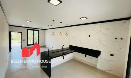 Casa em condomínio fechado com 3 quartos à venda na estrada municipal. ars- 457, 1, jardim maria da glória, araçoiaba da serra por r$ 790.000