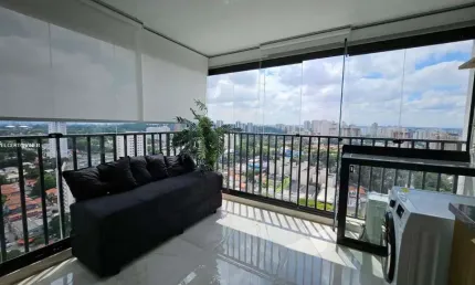 Apartamento para locação em são paulo, alto da boa vista, 1 dormitório, 1 banheiro, 1 vaga