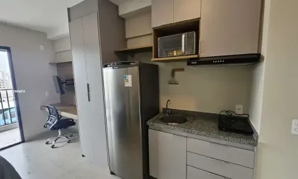 Apartamento para locação em são paulo, alto da boa vista, 1 dormitório, 1 banheiro