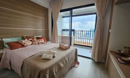 Apartamento para locação em são paulo, alto da boa vista, 1 dormitório, 1 banheiro