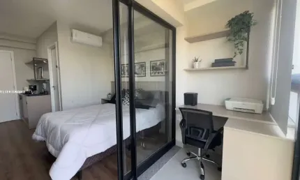 Apartamento para locação em são paulo, alto da boa vista, 1 dormitório, 1 banheiro
