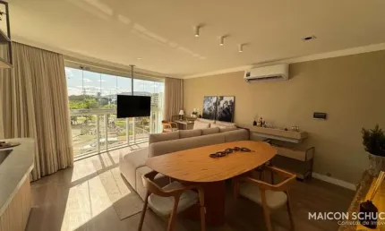 APARTAMENTO 2 SUÍTES MOBILIADO E DECORADO, FRENTE MAR, PRAIA DOS INGLESES, FLORIANÓPOLIS/SC.