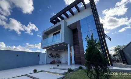 CASA MOBILIADA E DECORADA COM 3 SUÍTES NO DELTA VILLE- BIGUAÇU/SC