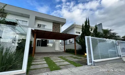 Casa 3 suítes semimobiliada, cachoeira do bom jesus, florianópolis/sc