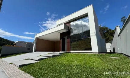 Casa 3 dorm. sendo 1 suíte e 2 demi sertão do maruim, são josé/sc