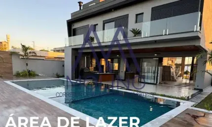 Casa condomínio alto padrão em jacareí-sp (porteira fechada)