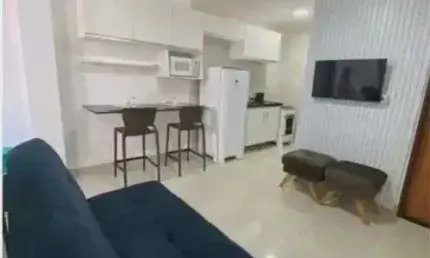 Apartamento mobiliado 31 metros quadrados com 1 quarto em tambaú - joão pessoa - pb