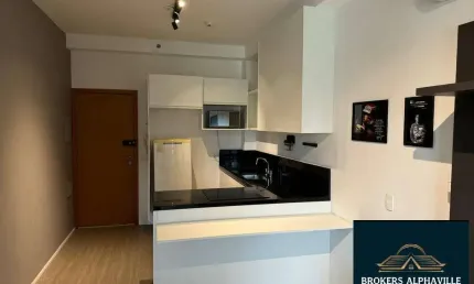Apartamento com 1 quarto à venda no Tamboré, Santana de Parnaíba 