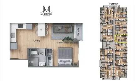 Apartamento com 1 quarto à venda no Centro, Urubici 