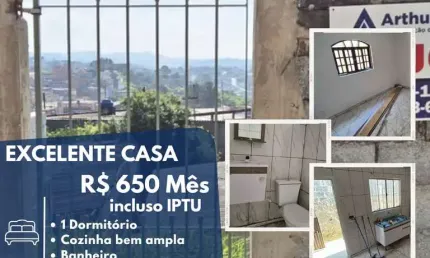 Kitnet / Stúdio para alugar na Rua Amazonas, Jardim Amazonas, Itaquaquecetuba