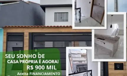 Casa para venda em suzano, jardim quaresmeira, 3 dormitórios, 2 banheiros, 1 vaga