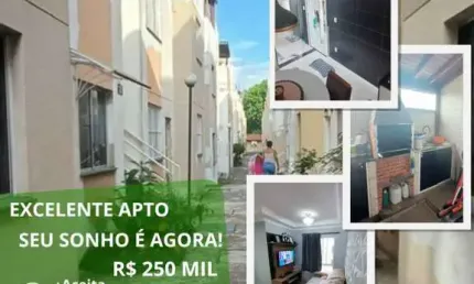 Apartamento para venda em poá, jardim nova poá, 2 dormitórios, 1 banheiro, 1 vaga