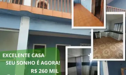 Casa para Venda em Suzano, Parque Umuarama, 3 dormitórios, 3 banheiros, 5 vagas