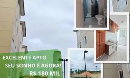 Apartamento para Venda em Mogi das Cruzes, Jundiapeba, 2 dormitórios, 1 banheiro, 1 vaga