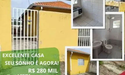 Casa para Venda em Suzano, Jardim Leblon, 2 dormitórios, 1 banheiro, 1 vaga