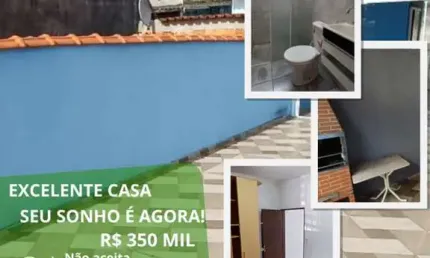 Casa à venda na Rua Alberto Pezuol Neto, Taba Marajoara, Suzano
