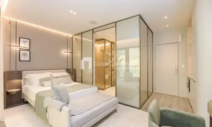 Kitnet / Stúdio à venda na Rua Desembargador Motta, 1550, Batel, Curitiba, 34 m2 por R$ 863.710