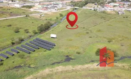 Terreno de 3,5 hectares com fazenda solar à venda no centro de paulo lopes – sc