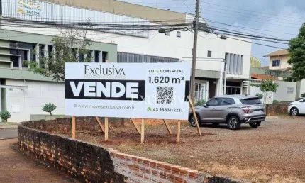 Terreno comercial à venda na Avenida Celso Garcia Cid, Vila Siam, Londrina