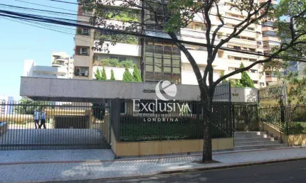 Apartamento com 5 quartos sendo 2 suítes, 1 suíte master à venda, 453 m² - centro - londrina/pr