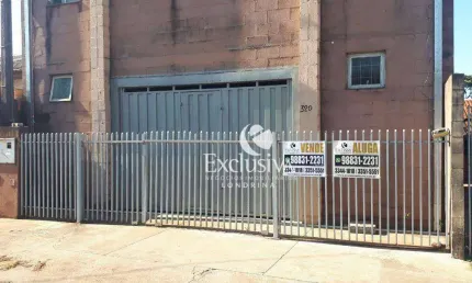 Barracão à venda, 204 m² - Jardim São Paulo - Cambé/PR