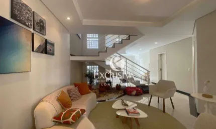 Sobrado com 4 quartos à venda, 290 m² - vila fujita - londrina/pr